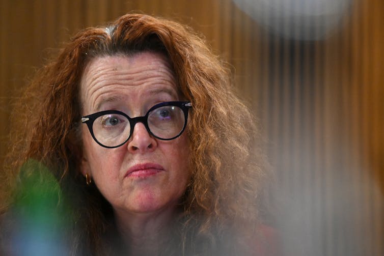 Outgoing ANU vice-chancellor Genevieve Bell had been in the job for two years.