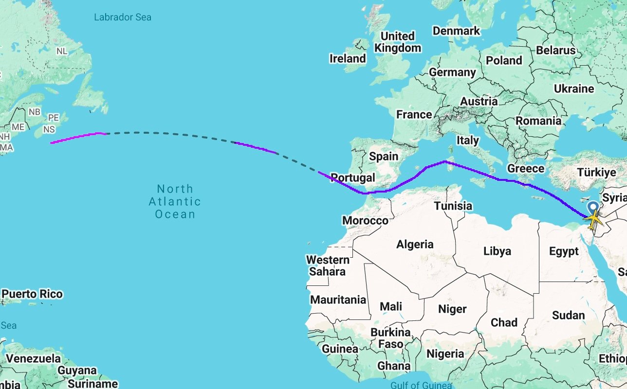 Netanyahu’s flight to US takes extended detour, avoiding most European airspace