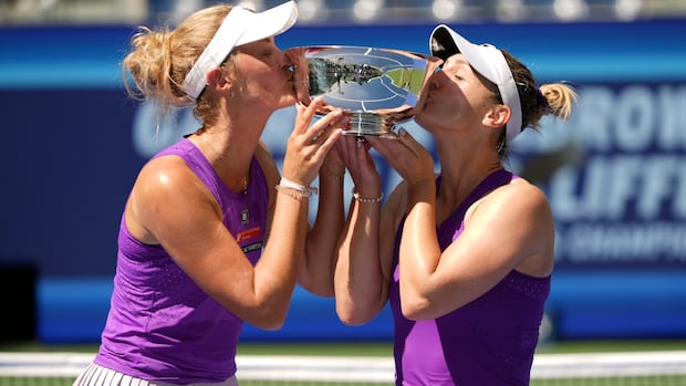 Canada's Dabrowski, partner Routliffe claim U.S. Open women's doubles title
