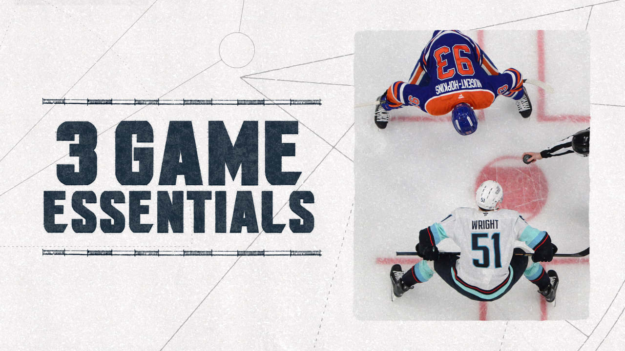 Kraken at Oilers | 6:00 p.m.