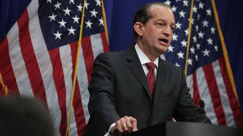 Alex Acosta: Former US attorney who negotiated Epstein’s 2008 plea deal appearing before House Oversight committee