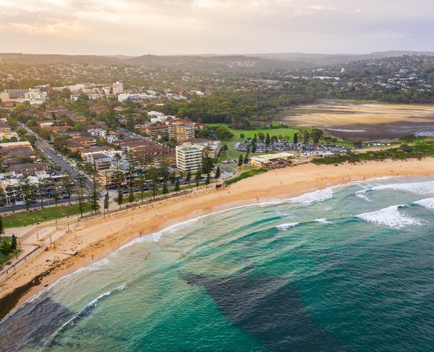Dee Why Beach in Sydney, next to Long Reef Beach where the attack took place. Photo: Getty Images
