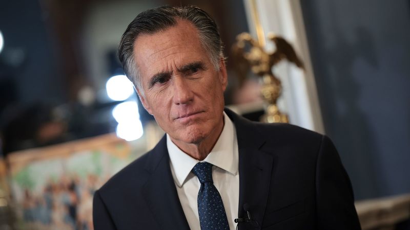 Mitt Romney reveals he personally urged Biden administration to preemptively pardon Donald Trump