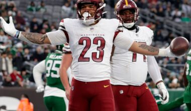 Washington Commanders vs New York Giants Inactives