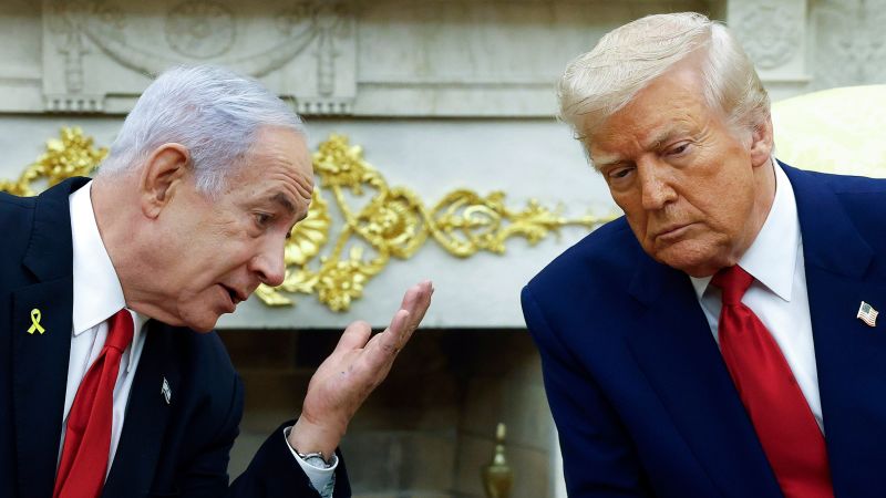 Trump promises ‘something special’ on Gaza as Israeli officials say Netanyahu has reservations on ceasefire plan