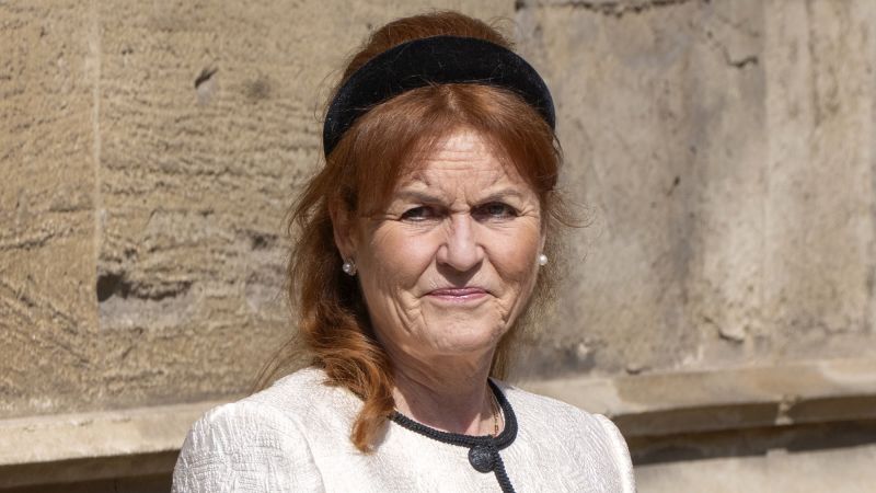 Jeffrey Epstein: Charities end links with Sarah Ferguson, Duchess of York