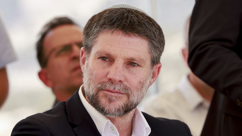 Israel’s finance minister suggests a real estate ‘bonanza’ in Gaza will follow the war