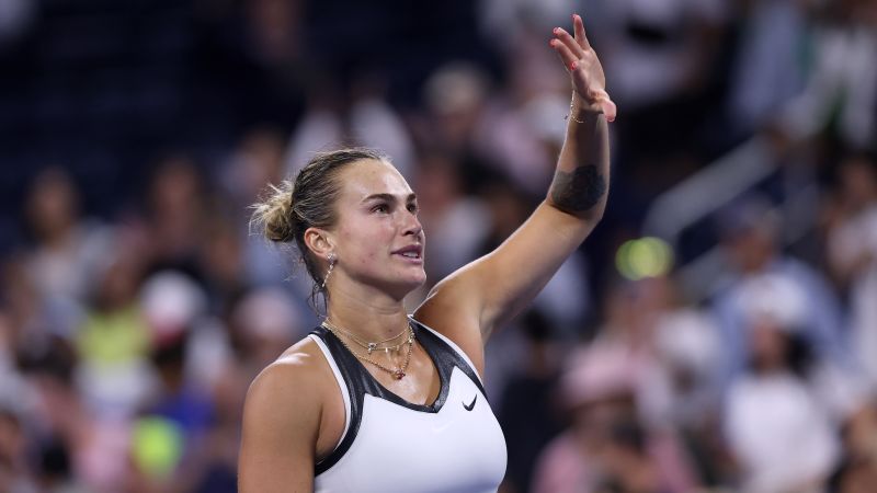 Aryna Sabalenka: Defending US Open champ returns to semifinals with walkover win against Vondroušová