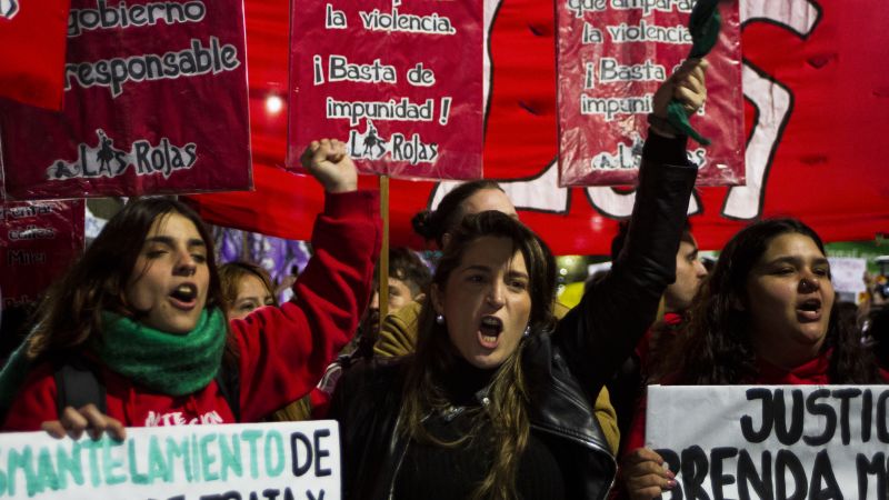 The live-streamed murder of two women and a girl has shocked Argentina