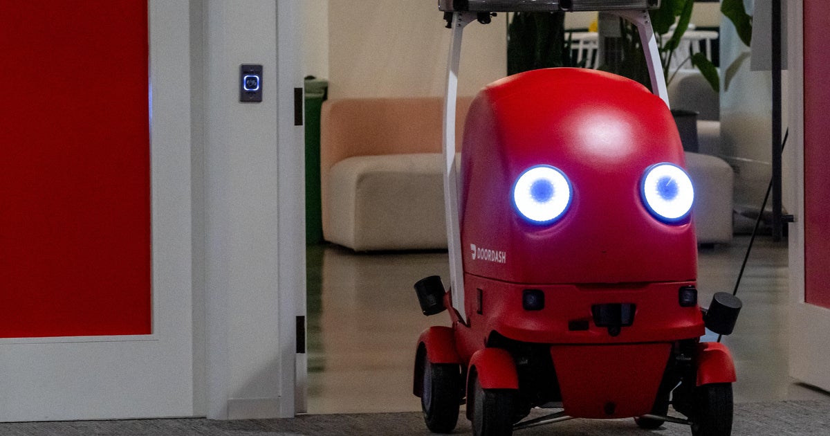 DoorDash unleashes fleet of delivery bots, called Dots, onto streets of Phoenix