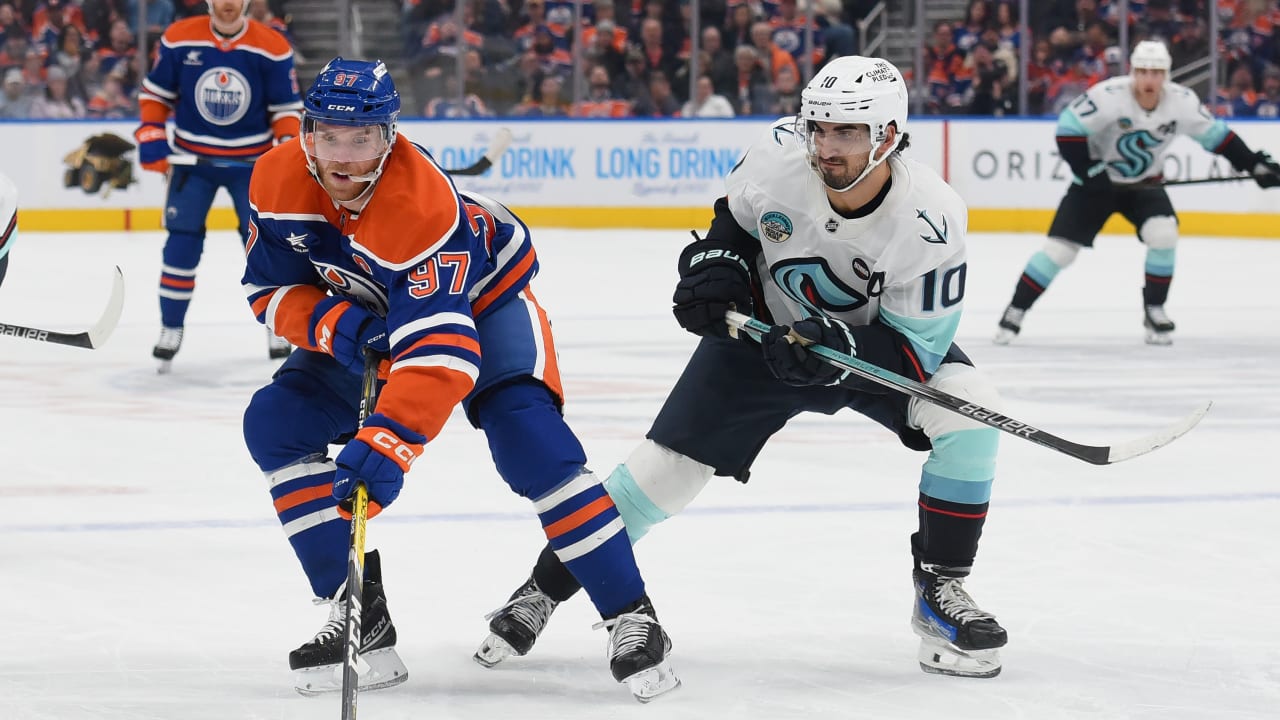 PROJECTED LINEUP: Oilers vs. Kraken (Preseason)