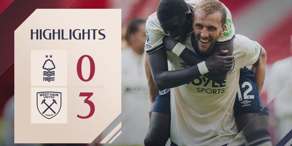 Extended Highlights | Nottingham Forest 0-3 West Ham United