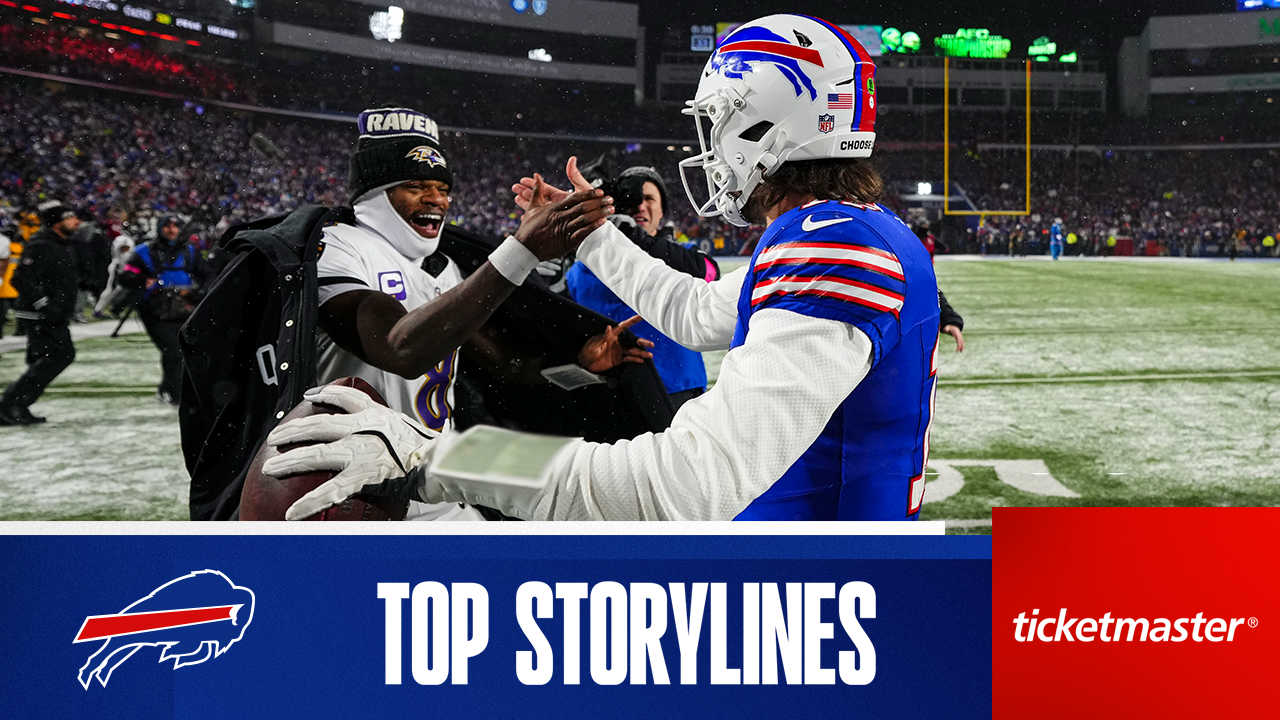 Top 5 storylines for to follow for Buffalo Bills vs. Baltimore Ravens