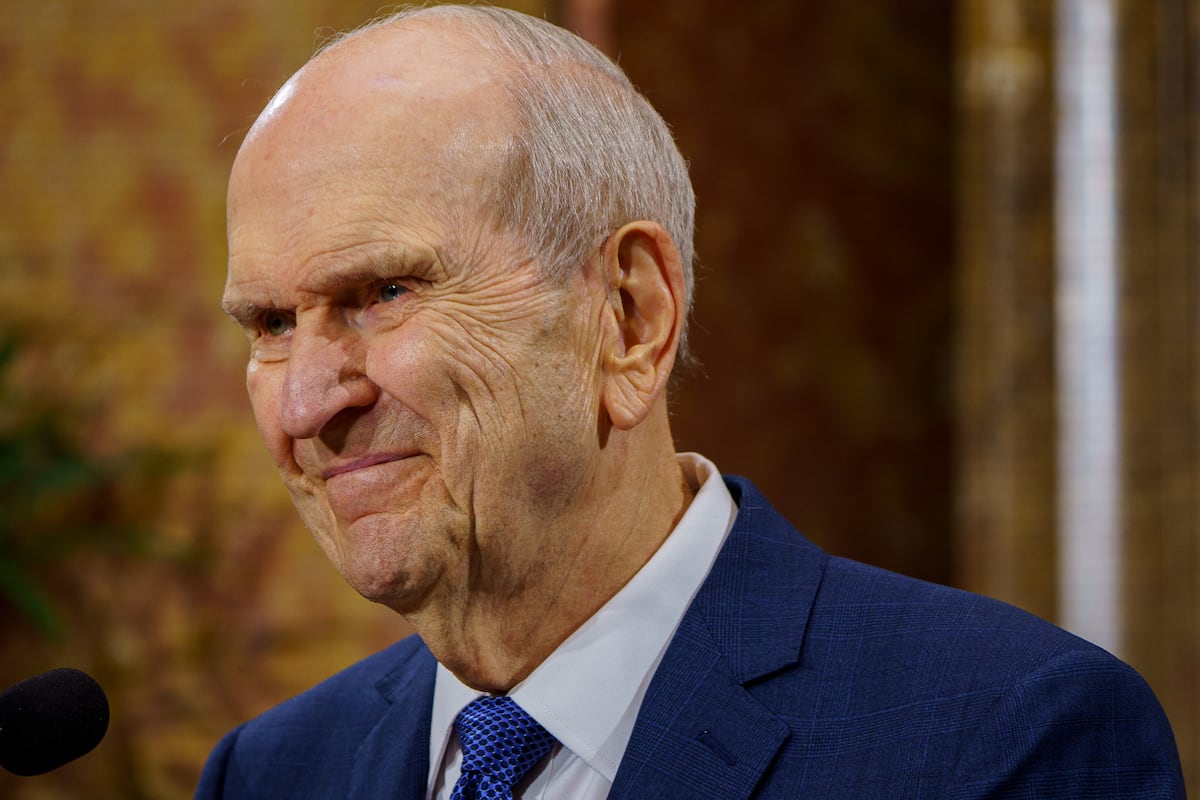 LDS Church President Russell M. Nelson dies at 101