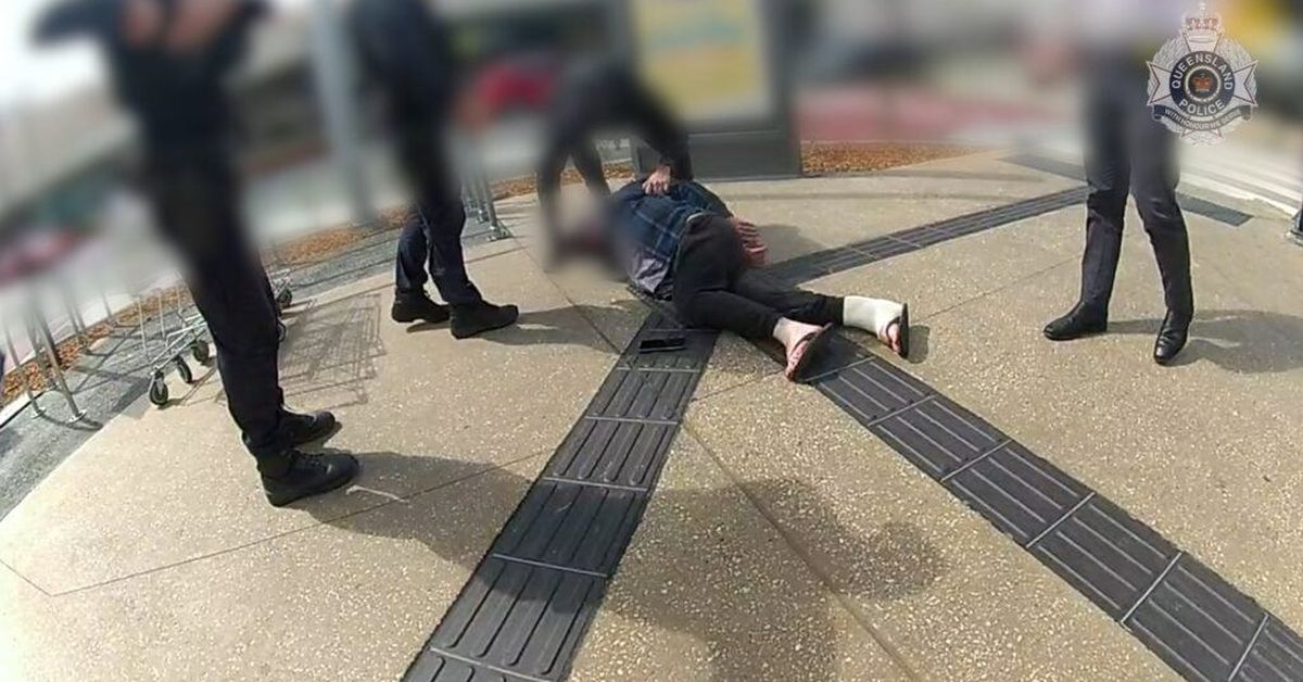 Brisbane man allegedly stabbed in his sleep, doused in petrol