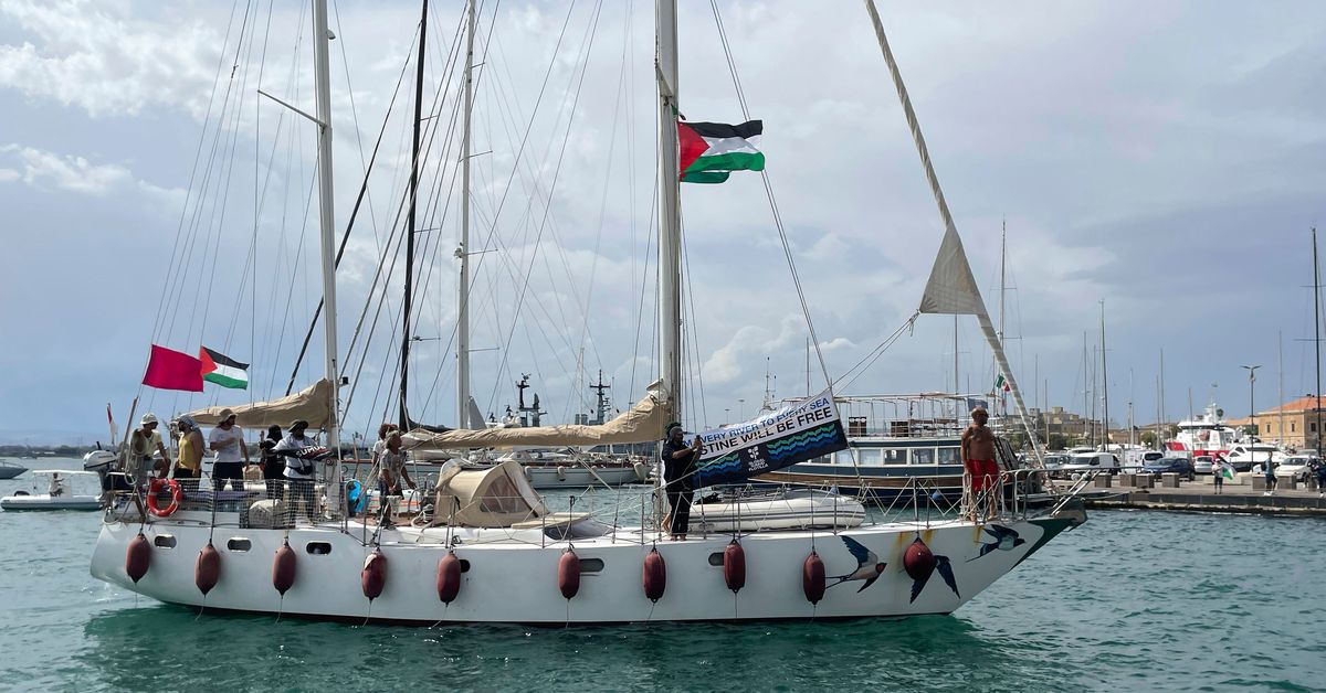Greta Thunberg's flotilla blasted with ABBA music