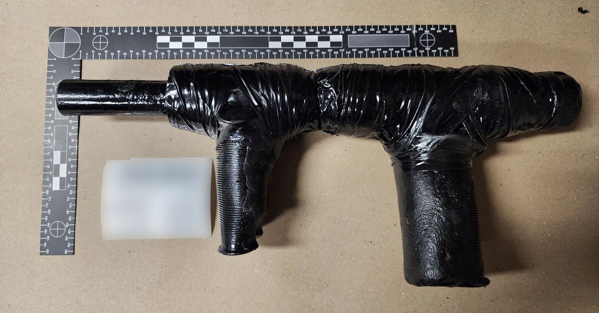 Police arrest two men who allegedly created homemade 'slam' guns