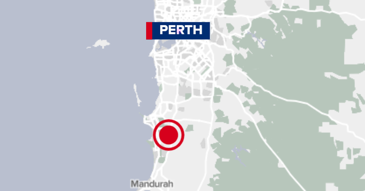 Woman speaking with homicide detectives after man's death south of Perth