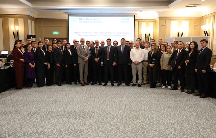 Regional Workshop on the Implementation of the Biological Weapons Convention in Central Asia and Mongolia