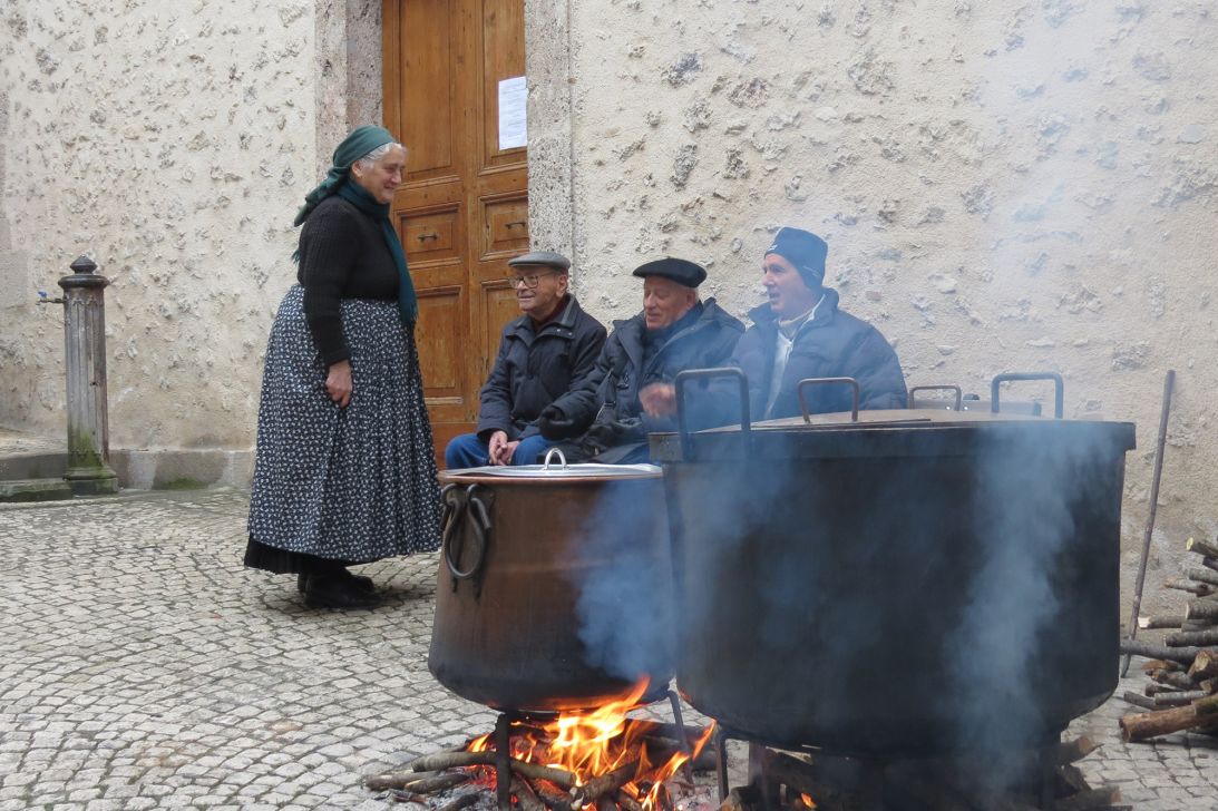 Ciarletta has lived in the rural village of Scanno all her life.