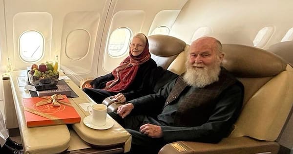 British couple held for months in Afghanistan arrive back in UK