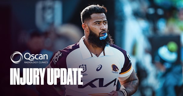 Qscan Injury Update: Walters, Haas, Piakura & Willison