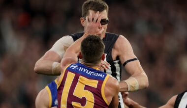 Lions veteran fined for pulling big Pie's glasses