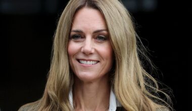 The Princess of Wales makes her first public appearance with vintage blonde hair