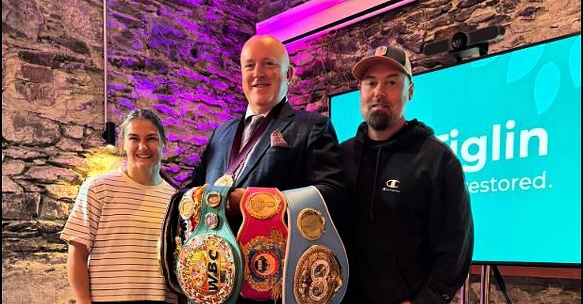 Katie Taylor and her new husband make first public appearance in Ireland