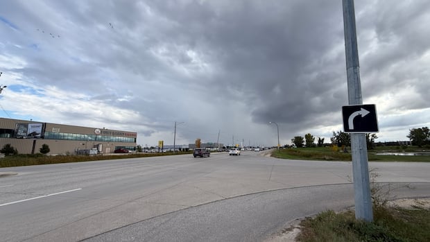 2 people killed when pickup truck crashes into them on shoulder of Winnipeg road