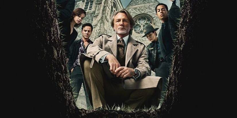 Knives Out Wake Up Dead Man Poster