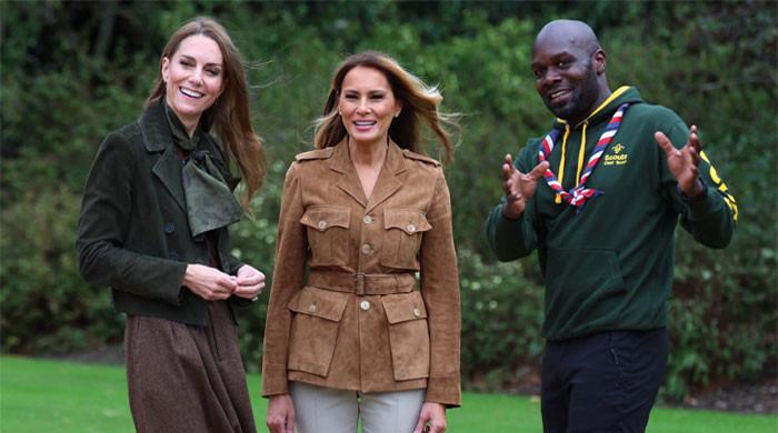 Kensington Palace shares Kate Middleton, Melania's stunning photos