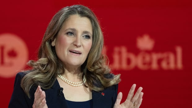 Freeland leaving cabinet for Ukraine envoy position: sources