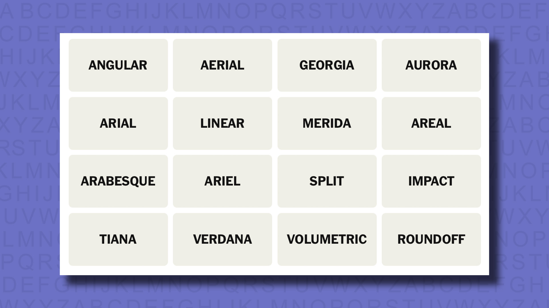 NYT Connections hints for game 819 on a purple background