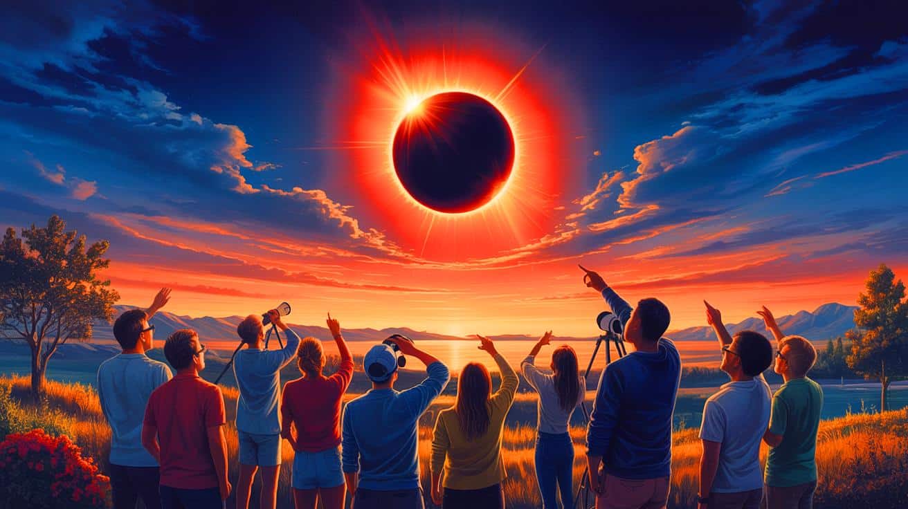 Illustration of the September 21, 2025, solar eclipse in Virgo impacting zodiac signs.