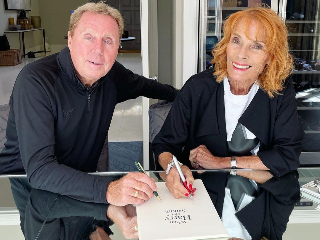 Harry Redknapp and his wife Sandra who got sepsis in 2018