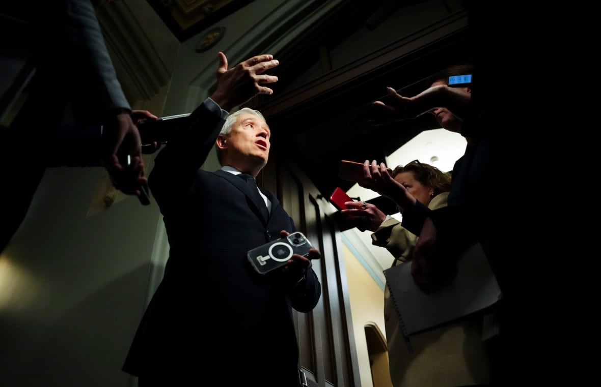Minister of Finance and National Revenue Francois-Philippe Champagne arrives to a caucus meeting on Parliament Hill in Ottawa on Wednesday, Sept. 17, 2025.  THE CANADIAN PRESS/Sean Kilpatrick