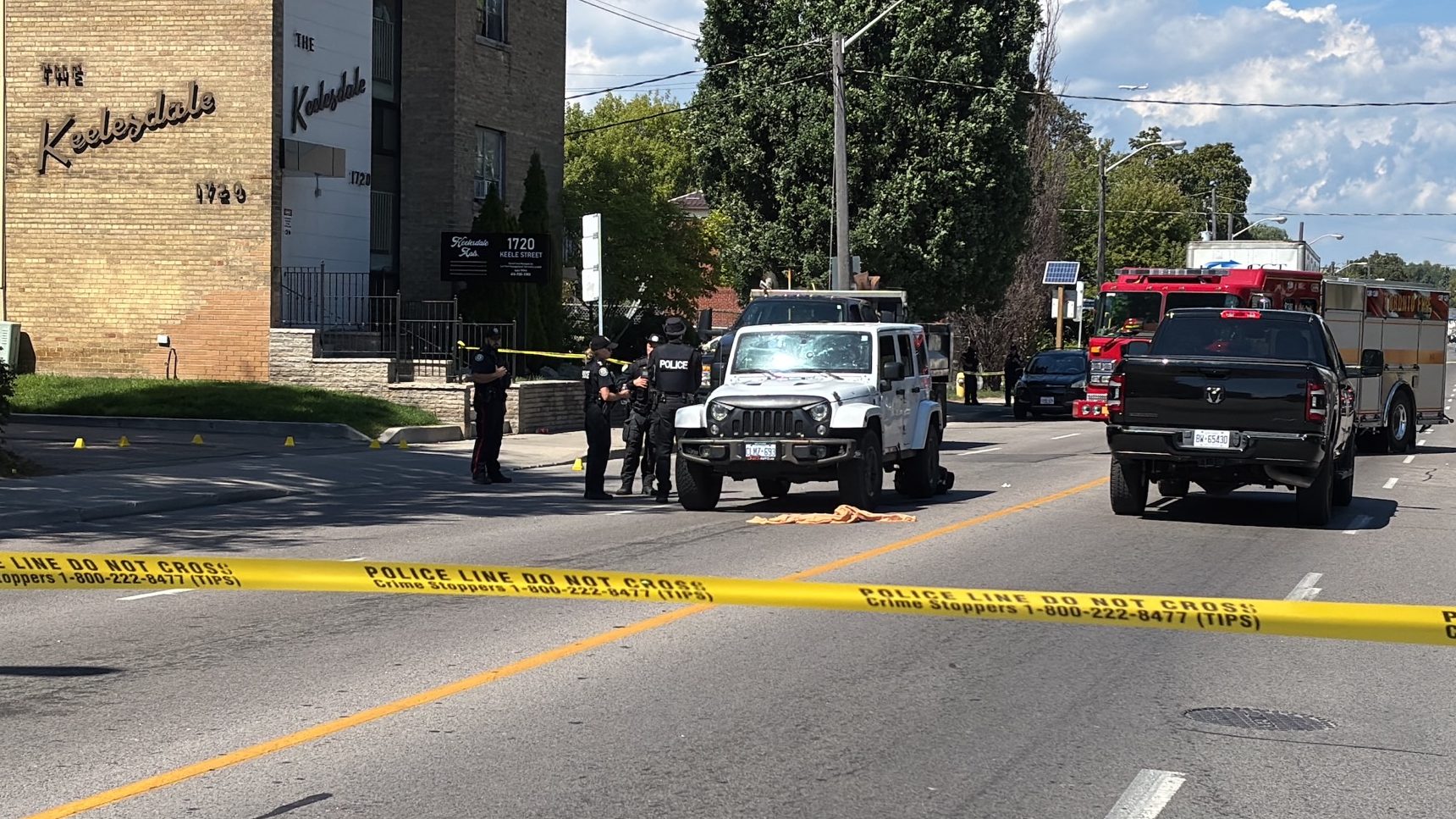 Teen charged in daylight shooting outside Toronto high school