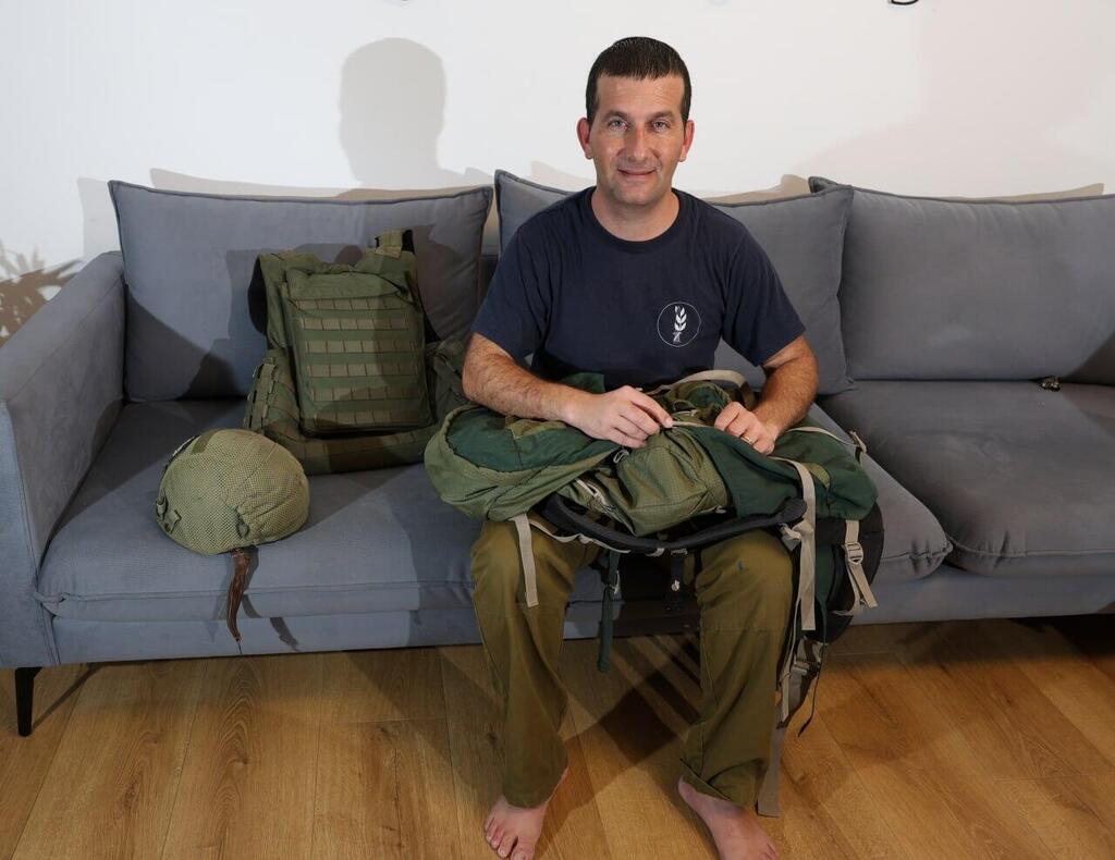 אודי טנא באריזות לסבב מילואים נוסף