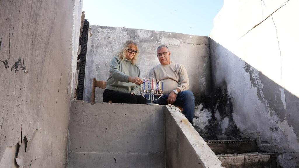 ההריסות בבית משפחת נדיבי במטולה