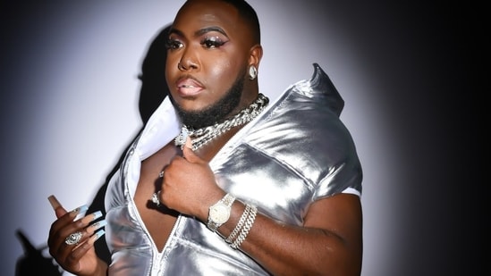 Saucy Santana is a rapper who began his career as a makeup artist.(Facebook/Saucy Santana)