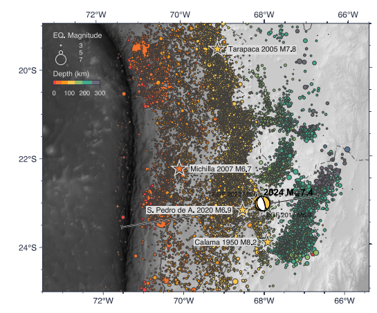 Seismic Setting Chile