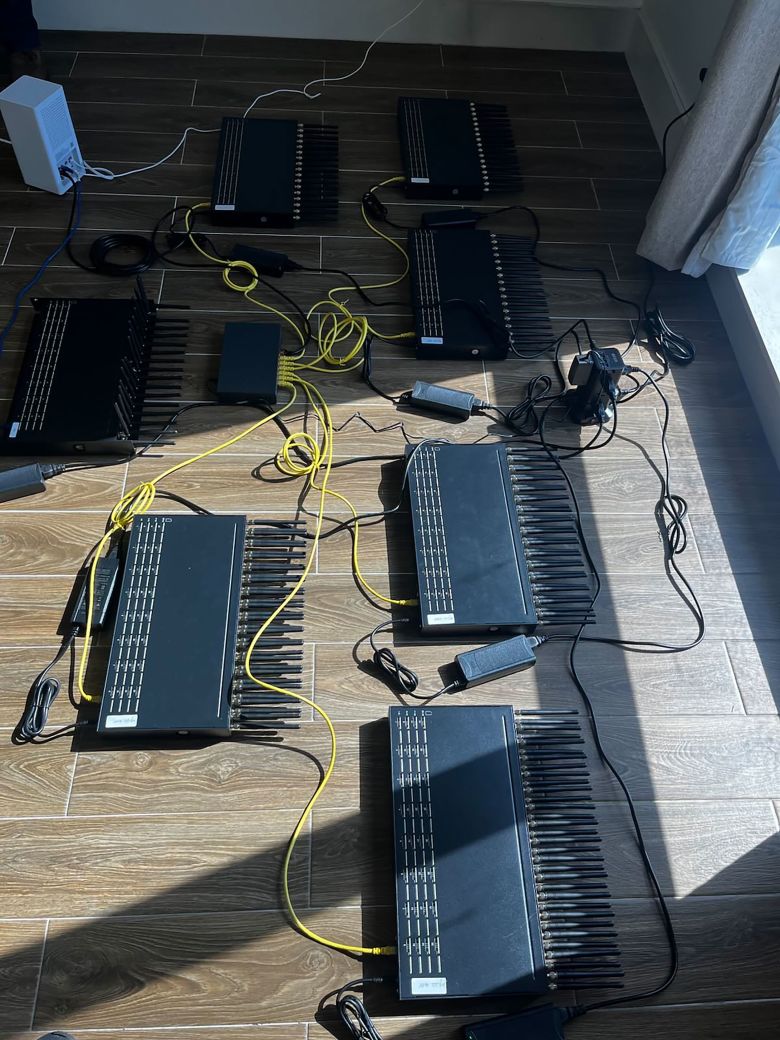 Law enforcement officials uncovered over 300 SIM servers within the New York tristate area.