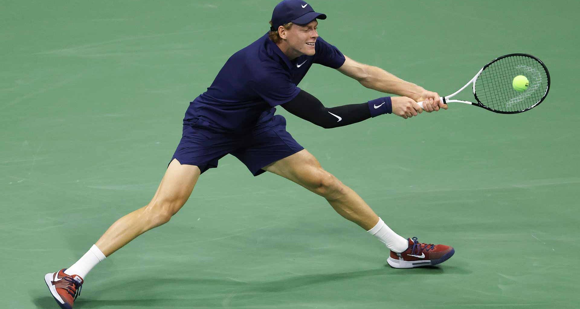 Jannik Sinner defeats Felix Auger-Aliassime in four sets Friday to reach the US Open final.