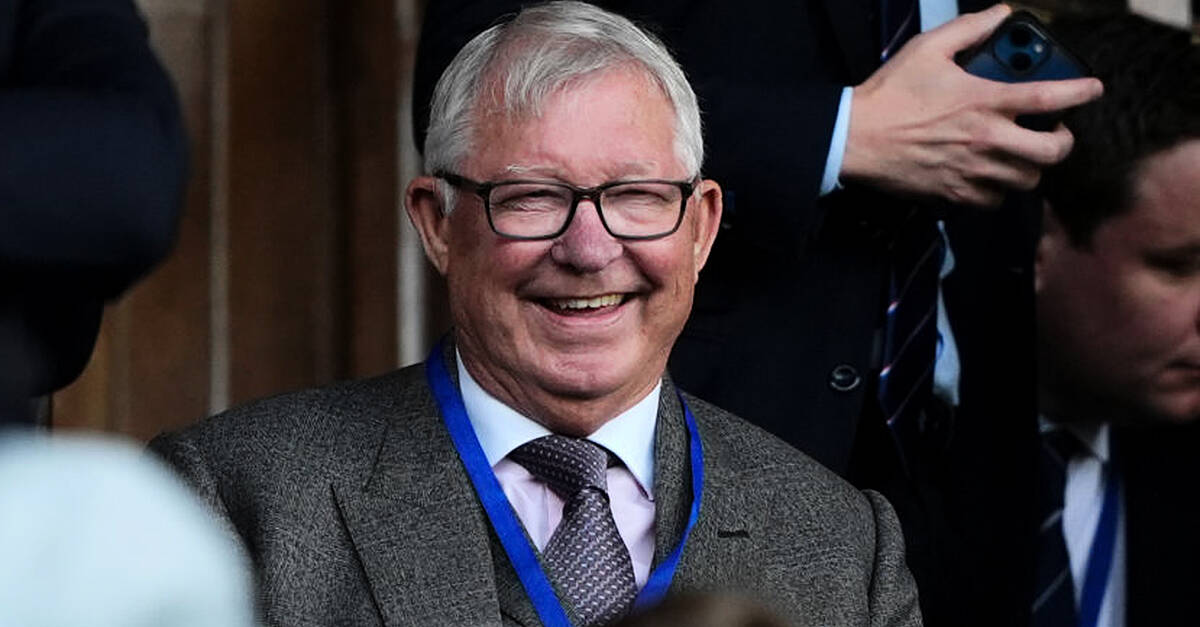 Sir Alex Ferguson opted to travel as he sought to deal with the loss of his wife