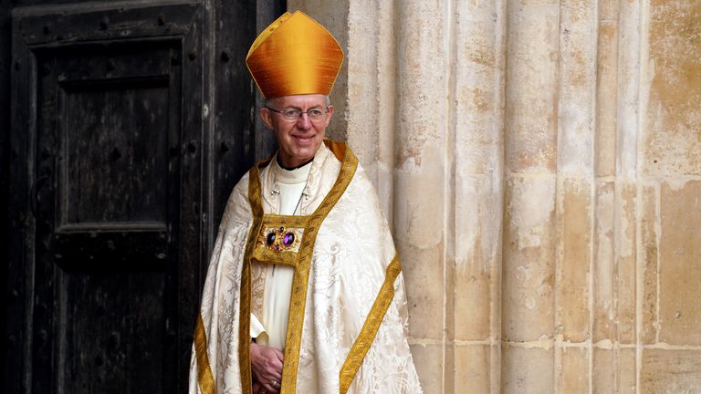Justin Welby resigned in November 2024. Pic: PA