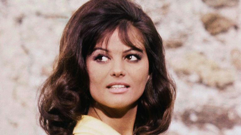 Claudia Cardinale in 1965. Pic: AP