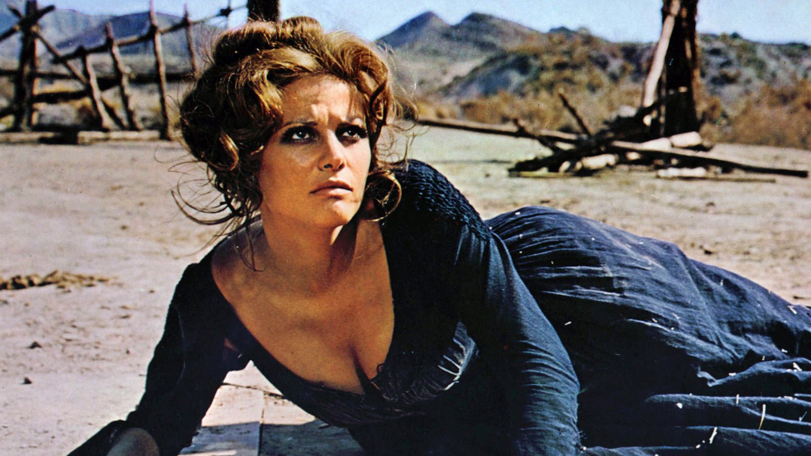 Claudia Cardinale in Once Upon A Time In The West. Pic: Paramount/Rafran/Kobal/Shutterstock
