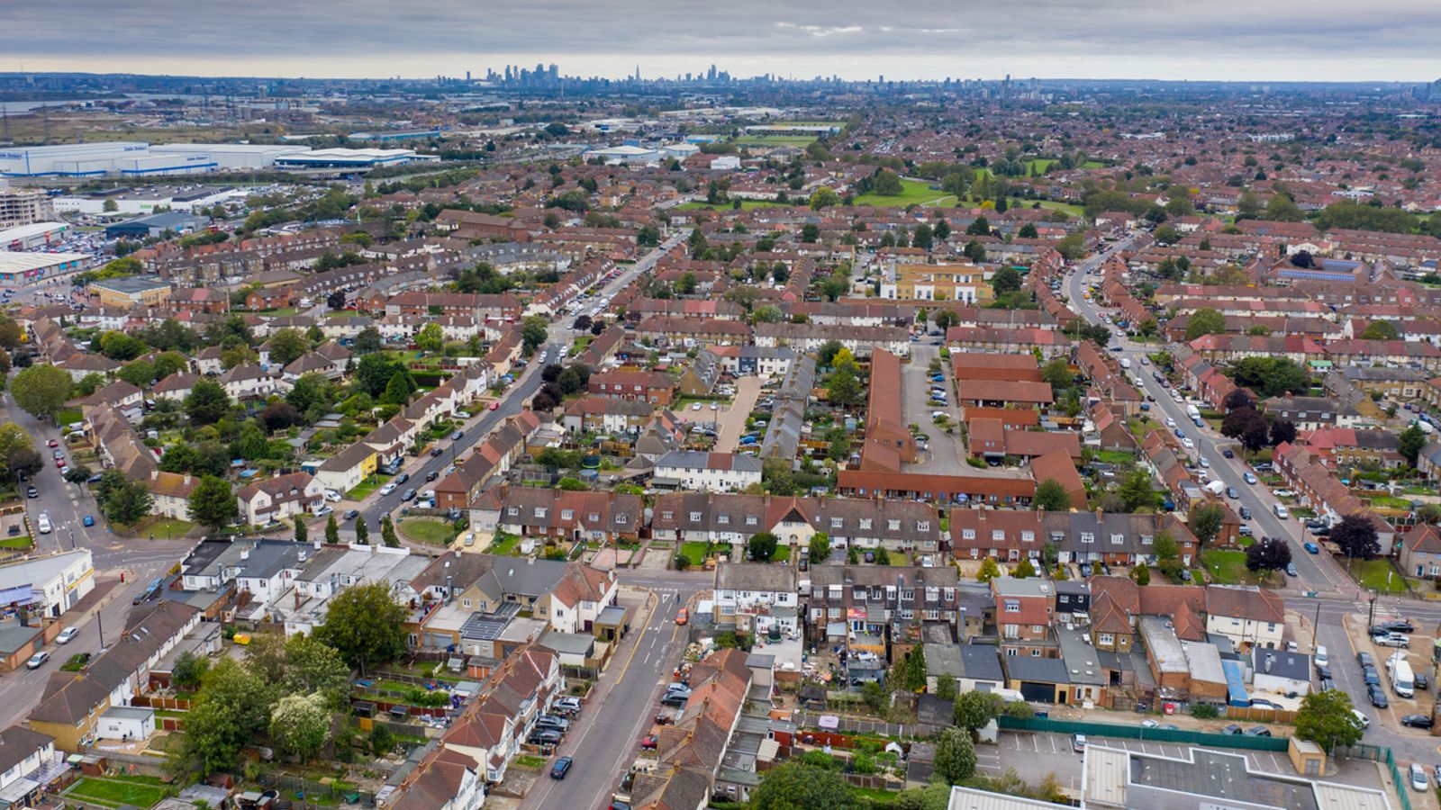 Dagenham, east London. File pic: iStock