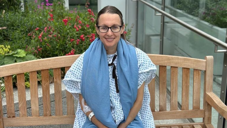 Deborah has now been discharged and says she is 'on the mend'